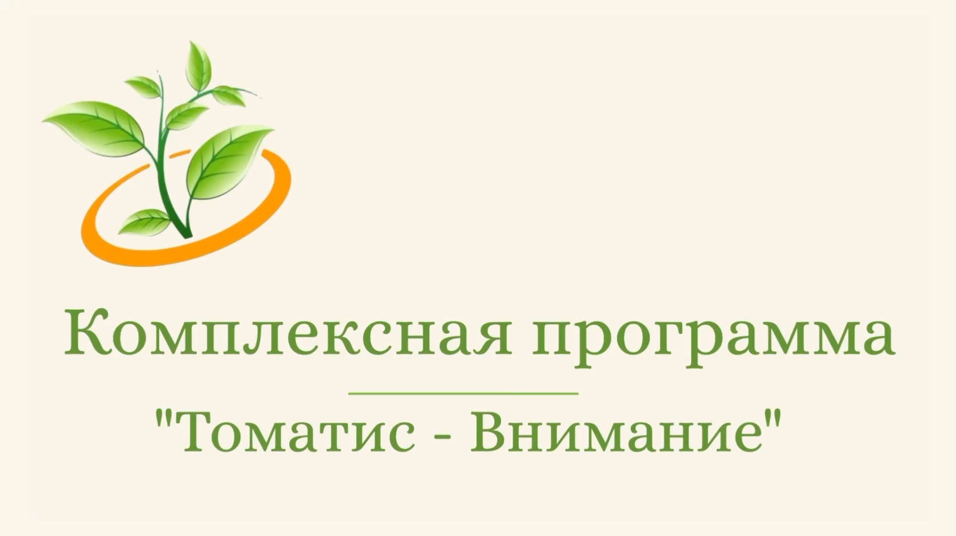 🚀 Томатис Внимание